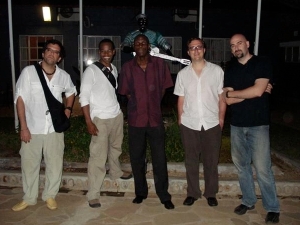 The Ryan Cohen Quartet in Africa with legend Oliver Mtukudzi